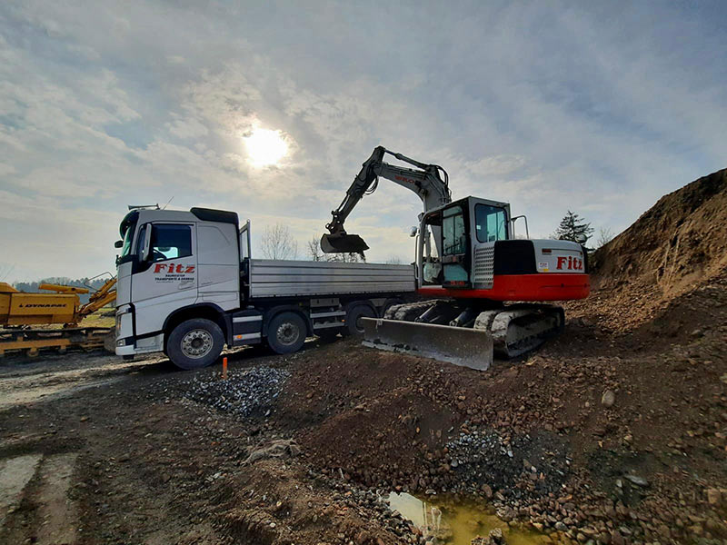 Erdbau in Lustenau in Vorarlberg